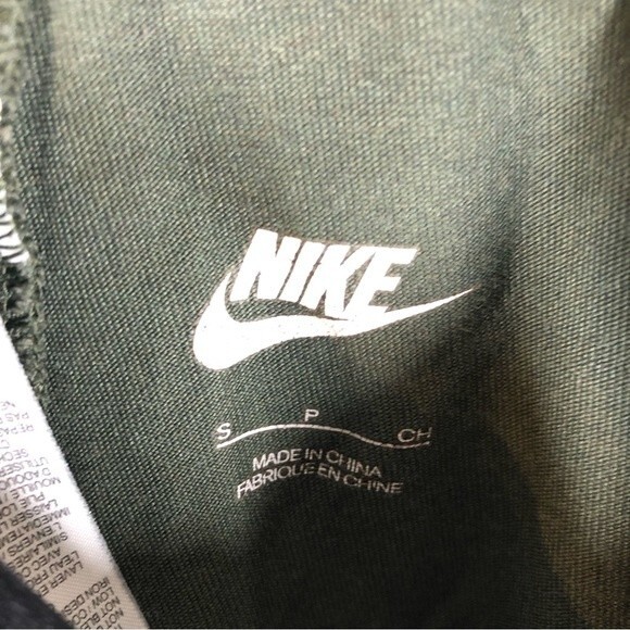 Nike Women's Leg A See Just Do It Leggings Workout Athletic Green Small 905115 - Picture 4 of 11